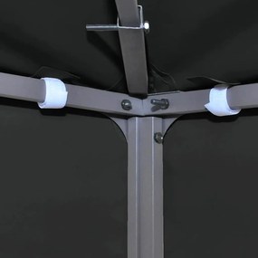 vidaXL Κάλυμμα για Κιόσκι Γκρι 4 x 3 μ. 310 γρ./μ²