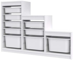 Συρταριέρα Παιδική Swiss 768ESL1169 132x30x93cm White
