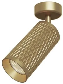Σποτ Φωτιστικό Οροφής-Τοίχου Focus Design GU10 IP20 Φ6 MAYTONI-C034CL-01G-Χρυσό C034CL-01G