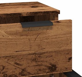 Ντουλάπια 2 τεμ. Παλαιό ξύλο 30 x 30 x 70 εκ Επεξεργασμένο Ξύλο 856952