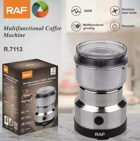 Raf Ηλεκτρικός Μύλος Καφέ 150W με Χωρητικότητα 85gr R.7113 - Multifunctional Coffee Machine