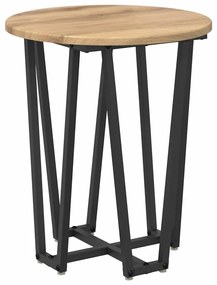 vidaXL Σετ βοηθητικά τραπεζάκια 2 pcs Δρυς Artisan και Μαύρο