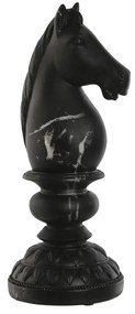 Διακοσμητική Φιγούρα Home ESPRIT Μαύρο Άλογο 13 x 13 x 33 cm