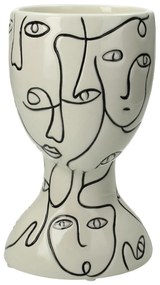 Κασπώ ArteLibre Πρόσωπα Λευκό Δολομίτης 12x11x19.5cm-05152418