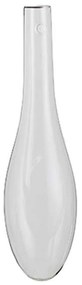 Βάζο Γυάλινο Manuela 02.1053753 9x30cm Clear Glass