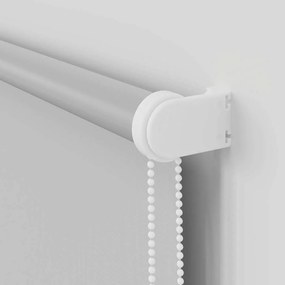 Roller Blind Blackout ανοιχτό γκρι 140x210 cm Πλάτος υφάσματος - Γκρι