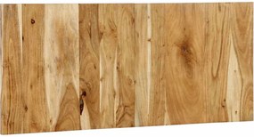 vidaXL κεφαλάρι 120 cm από μασίφ ξύλο ακακίας