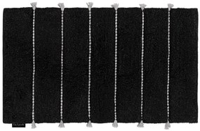 Ταπέτο Μπάνιου Βαμβακερό Calypso Black 55x85εκ. Guy Laroche