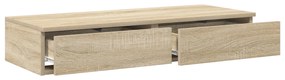 vidaXL Συρτάρια Κρεβατιού Σονομά 75x36,5x16,5 εκ Επεξεργασμένο Ξύλο