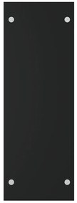 Ράφι Καυσόξυλων Μαύρο 40 x 35 x 100 εκ. από Ψημένο Γυαλί