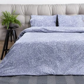 Beauty Home Σετ σεντόνια υπέρδιπλα με λάστιχο Blueberry Art 12070 170x200+30 Εμπριμέ