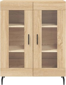 vidaXL Ντουλάπι Sonoma Δρυς 69,5 x 34 x 90 εκ. από Επεξεργασμένο Ξύλο