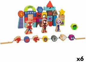 Παιχνίδι Kατασκευή Spidey 33 Τεμάχια (x6)