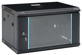 vidaXL Καμπίνα Δικτύου Επιτοίχια 6U 19'' IP20 600x450x375 χιλ.