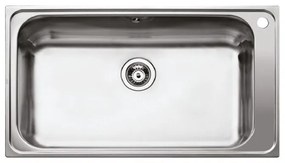 Teka Big Bowl 86 1C (Bahia) Inox Ένθετος Λείος Νεροχύτης