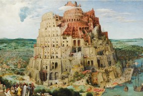 Αφίσα Tower of Babel, Pieter Bruegel
