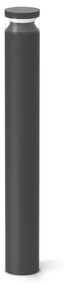 Φωτιστικό Δαπέδου Boeing H100 346731 3000K 1700lm 13x100cm Black Ideal Lux