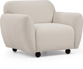 Wing Chair Eddy - Cream Cream