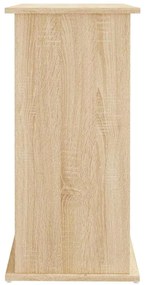 vidaXL Βάση Ενυδρείου Sonoma Δρυς 81x36x73 εκ. από Επεξεργασμένο Ξύλο