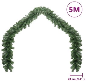 Γιρλάντα Χριστουγεννιάτικη με Λαμπάκια LED 5 μ.