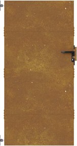 vidaXL Πόρτα Κήπου 85x200 εκ. από Ατσάλι Corten