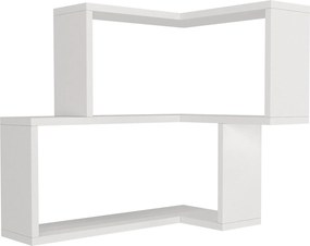 Ράφι Τοίχου Λευκό CLESOS 45x14.5x55.4