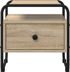 vidaXL Κομοδίνο 2 τμχ. Sonoma Δρυς 40 x 39,5 x 40 εκ