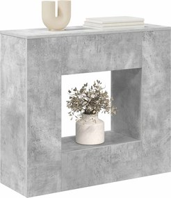 vidaXL Σκυρόχρωμο Γκρι 82 x 29 x 74 εκ.