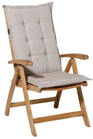 Madison Μαξιλάρι Καρέκλας με Ψηλή Πλάτη Panama Αν. Μπεζ 123 x 50 εκ.