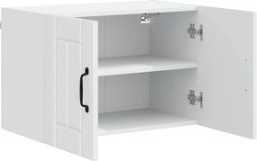 vidaXL Ντουλάπα Τοίχου LUCCA Γυαλιστερό Λευκό 60 x 31 x 40 εκ
