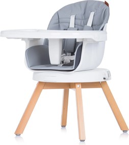 Καρεκλάκι Φαγητού Περιστρεφόμενο 3 σε 1 "Rotto" platinum