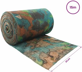 vidaXL Ρολό από Τζute 25 x 1500 εκ Παραλλαγή
