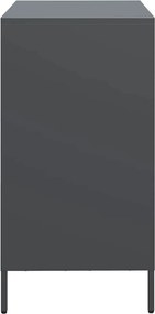vidaXL Ντουλάπι Ανθρακί 68x39x73,5 εκ. από Χάλυβα Ψυχρής Έλασης