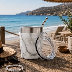 Ποτήρι Θερμός Healthy Human - 354ml - Λευκό