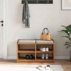 vidaXL Πάγκος διαδρόμου "SANDNES" 87x40x50 εκ. Πεύκο μασίφ ξύλο