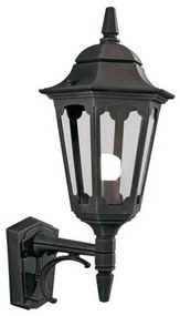 Απλίκα Φωτιστικό Τοίχου E27 60W IP44 Μαύρο Parish PR1-BLACK Elstead Lighting PR1-BLACK Μαύρο