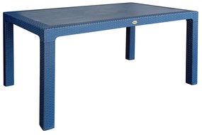 Τραπέζι Κήπου Eco Μπλε Ανακυκλωμένο PP 90x150cm