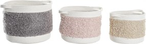 Σετ Καλαθιών DKD Home Decor Παιδικά 34 x 34 x 27 cm