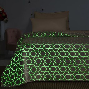 Φωσφοριζέ Κουβέρτα Fleece Υπέρδιπλη (220x240) Palamaiki Luminous Dune