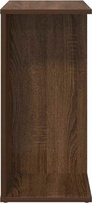 vidaXL Κομοδίνο Καφέ Δρυς 46,5x29x61 εκ. από Επεξεργασμένο Ξύλο
