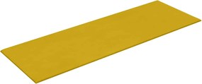 vidaXL Κεφαλάρι Τοίχου 12 pcs Κίτρινο Βελούδο