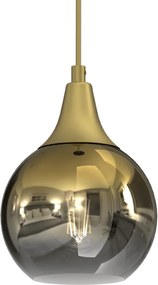 Κρεμαστό Φωτιστικό Monte Ø15cm Χρυσό