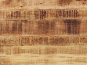 vidaXL Επιτραπέζια επιφάνεια 80x70x3,8 cm Ορθογώνια από μασίφ ξύλο