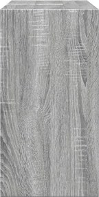 vidaXL Ντουλάπι Νιπτήρα Grey Sonoma 63x29x55 εκ. Επεξεργασμένο Ξύλο