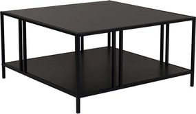 Coffee Table Uranüs - Black Chipboard Black