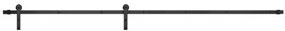 VEVOR 10FT Sliding Barn Door Hardware Kit for Single Sliding Barn Door I-shape