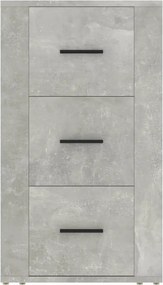 vidaXL Ντουλάπι Γκρι σκυροδέματος 40x33x70 εκ. από Επεξεργασμένο Ξύλο