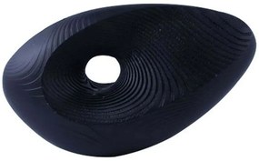 Διακοσμητικό Τοτέμ Baal 022798 28x12x17cm Black Πολυρεσίνη