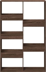 vidaXL Βιβλιοθήκη Καφέ Δρυς 100x33x155,5 εκ. από Επεξεργασμένο Ξύλο
