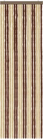 vidaXL Κουρτίνα εντόμων Chenille Καφέ και μπεζ 56 x 185 cm 100% PP